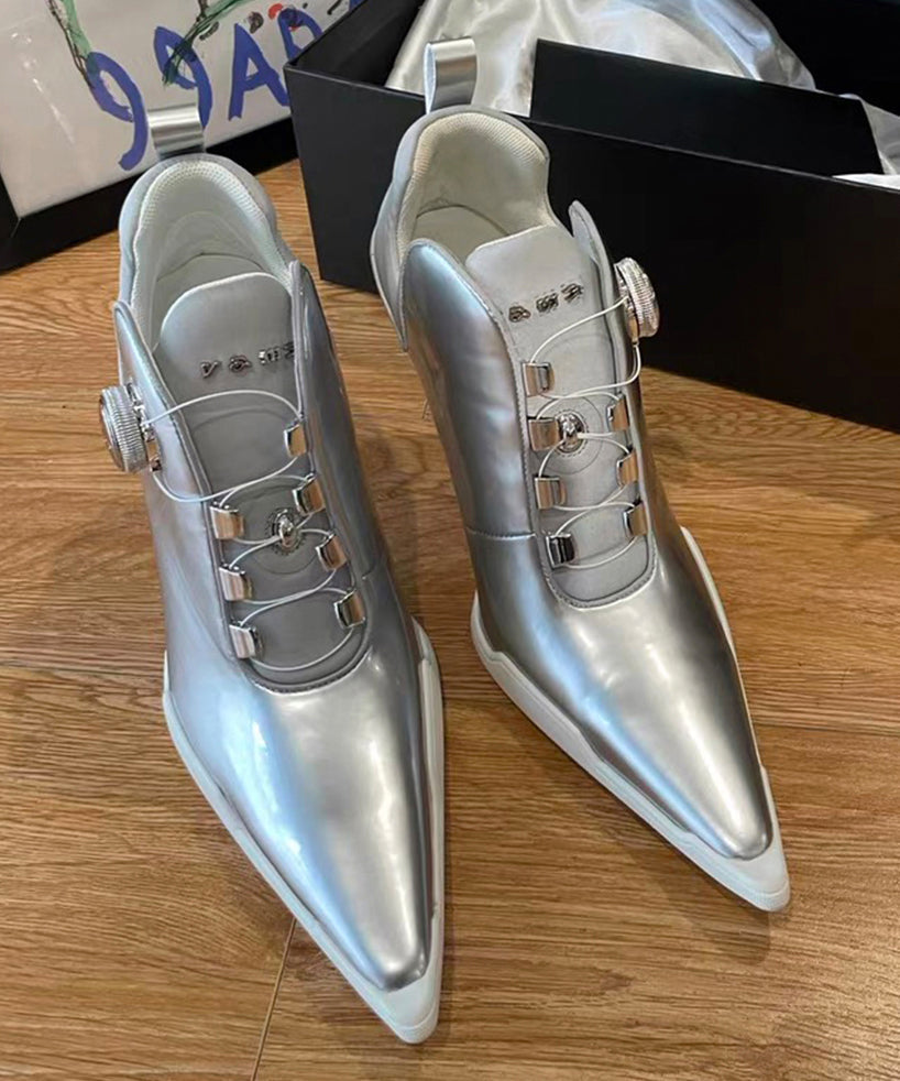 Bottes à Talons Hauts Pointues Européennes et Américaines 2
