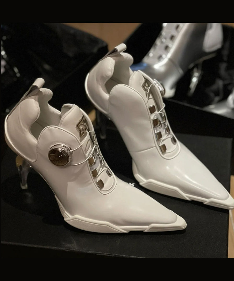 Bottes à Talons Hauts Pointues Européennes et Américaines 3