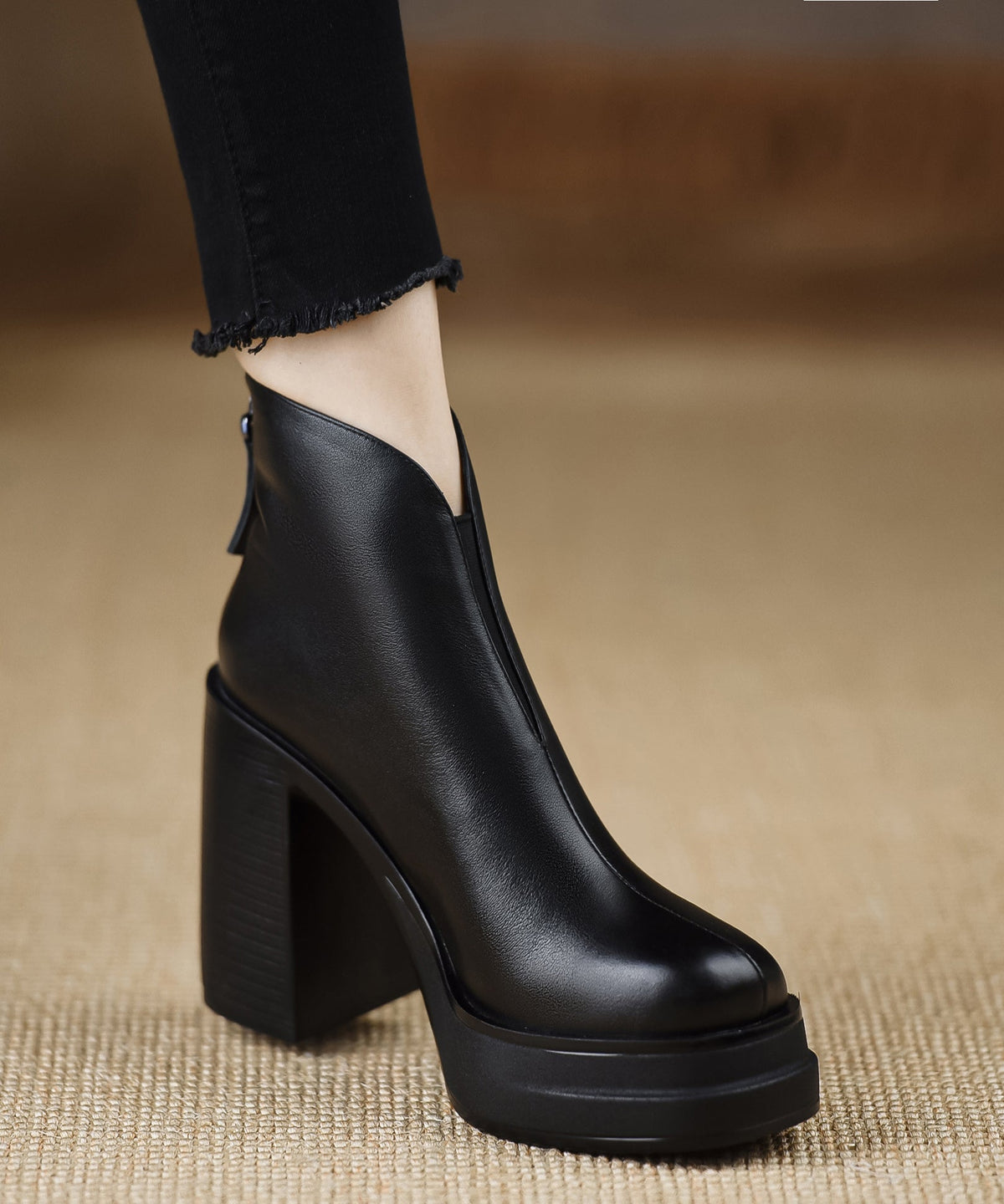 Bottes à Talons Hauts pour Femme Chic 1
