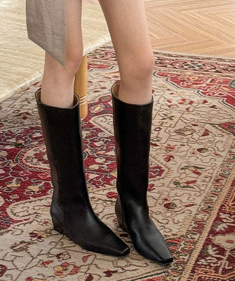 Bottes compensées pour femmes style contemporain 2