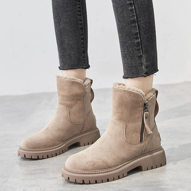 Bottes d'Hiver pour Femmes avec Doublure Chaude 2