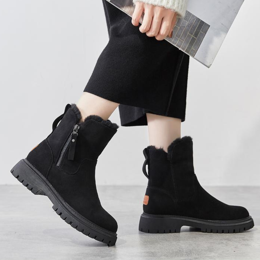 Bottes d'Hiver pour Femmes avec Doublure Chaude 4