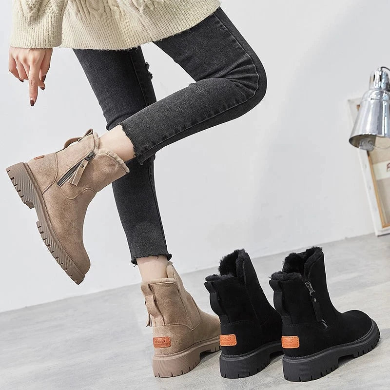 Bottes d'Hiver pour Femmes avec Doublure Chaude 5