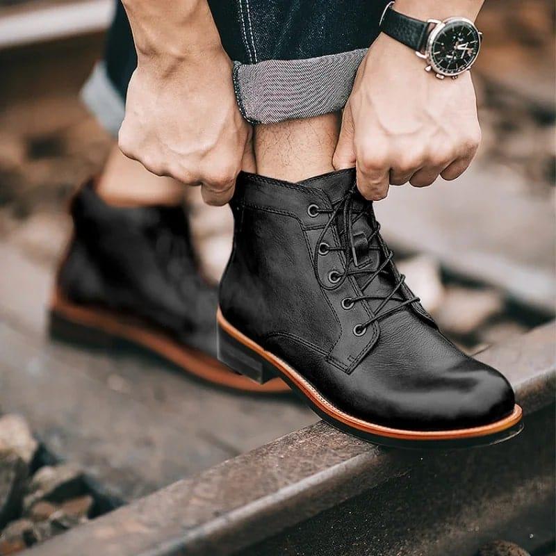 Bottes d'hiver pour hommes au design moderne 1