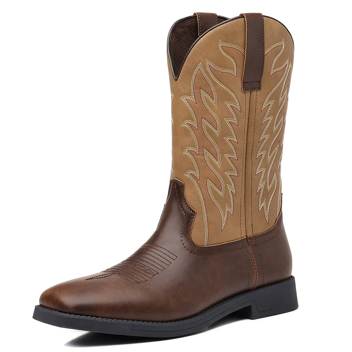 Bottes de Cowboy pour Hommes Style Occidental 3