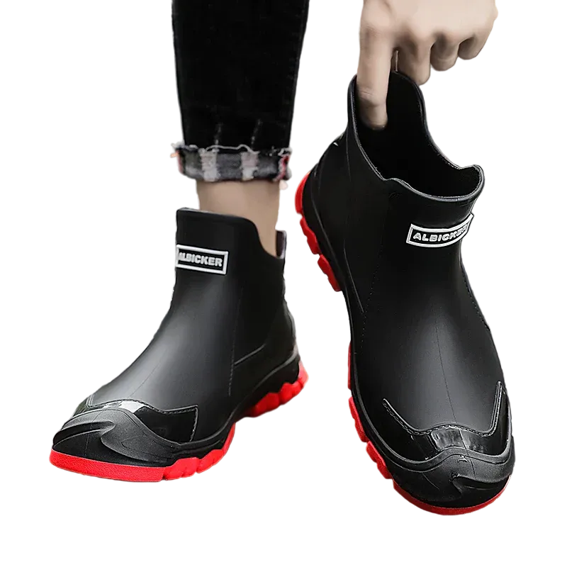 Bottes de Pluie Antidérapantes pour Hommes, Idéales pour Activités Extérieures 3