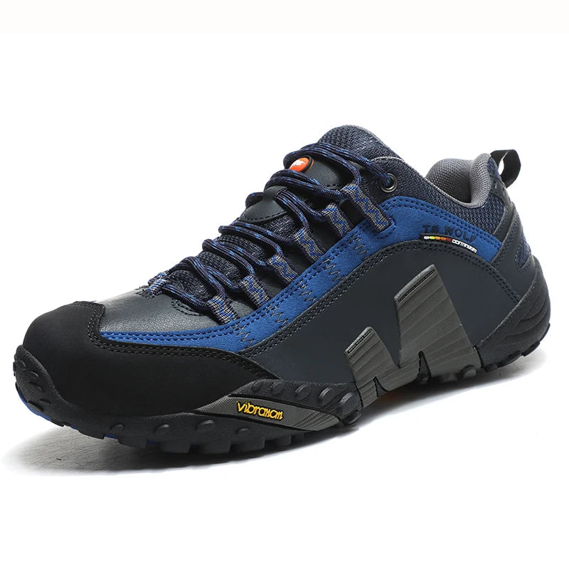 Bottes de Trekking pour Hommes Cuir Imperméable Antidérapantes 8