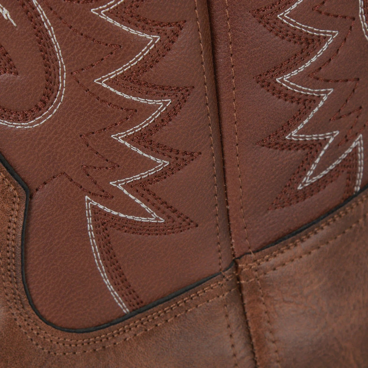 Bottes de cowboy en similicuir pour hommes 3