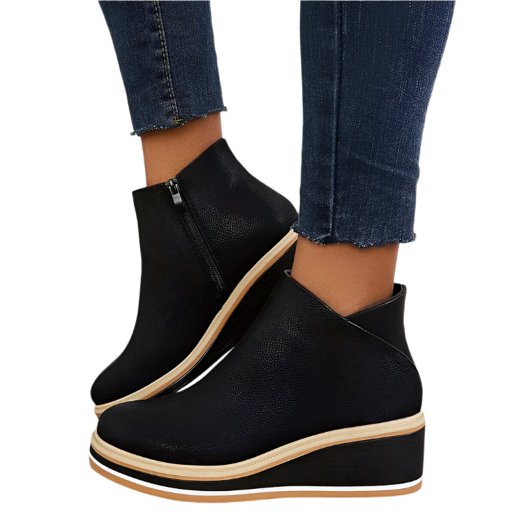 Bottes en Laine pour Femmes Design Élégant 0