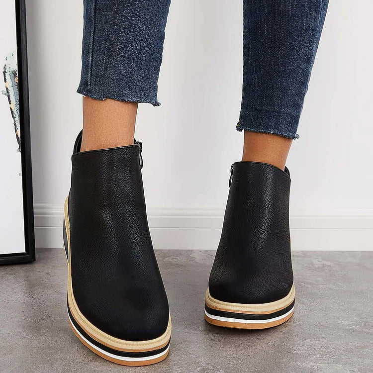 Bottes en Laine pour Femmes Design Élégant 1