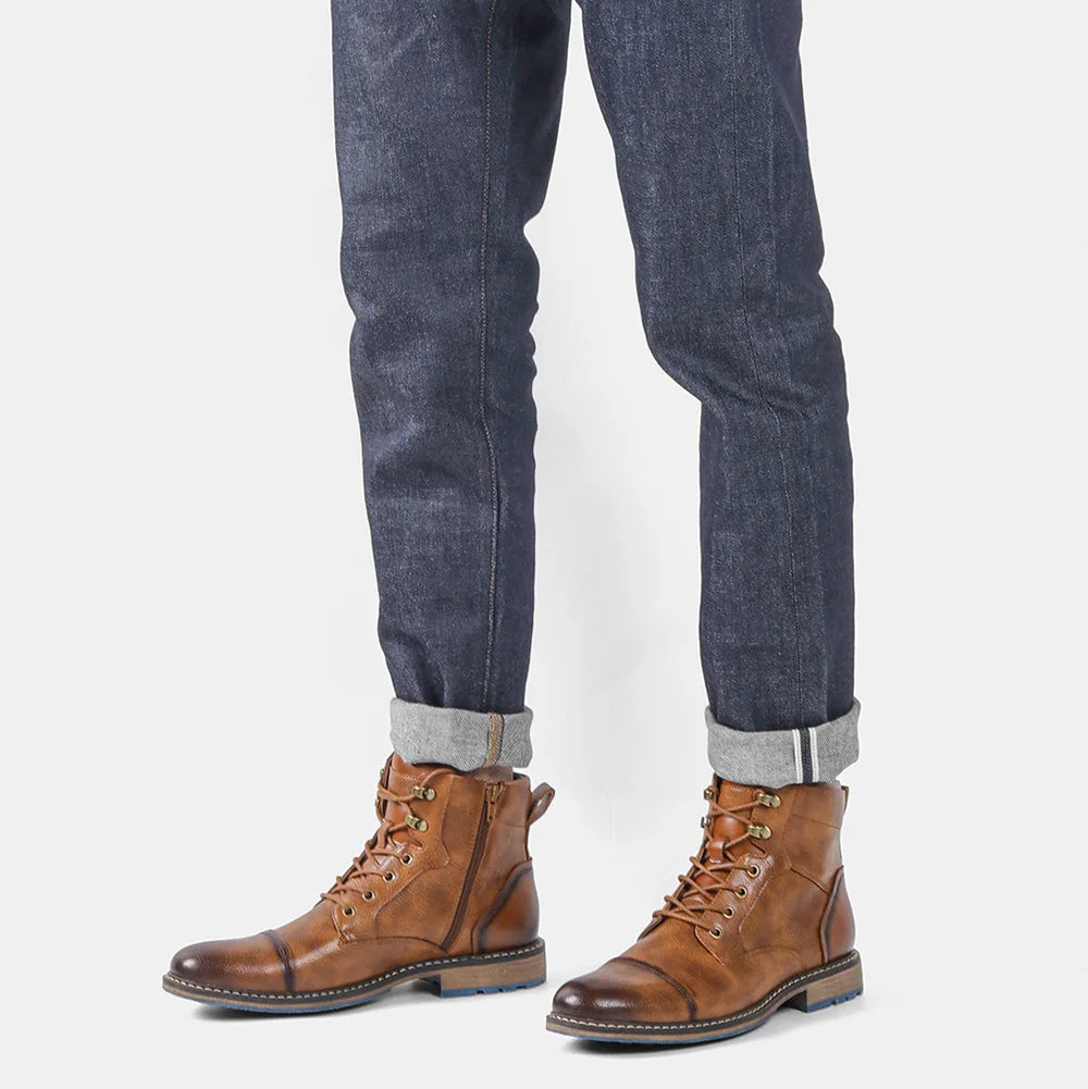Bottes pour Hommes à Bout Renforcé 4