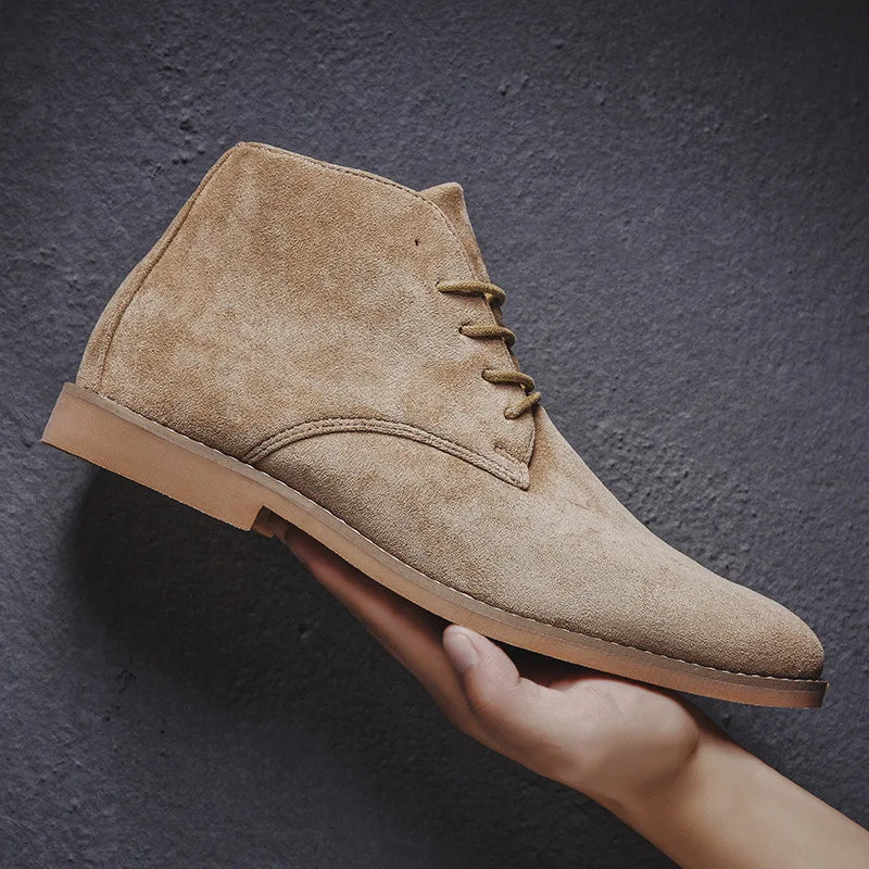 Bottes pour Hommes en Cuir Élégantes 3
