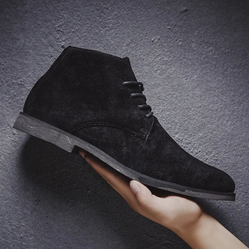 Bottes pour Hommes en Cuir Élégantes 4