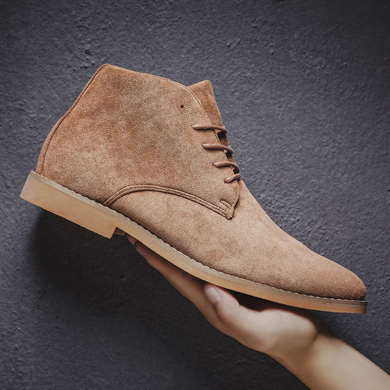 Bottes pour Hommes en Cuir Élégantes 5