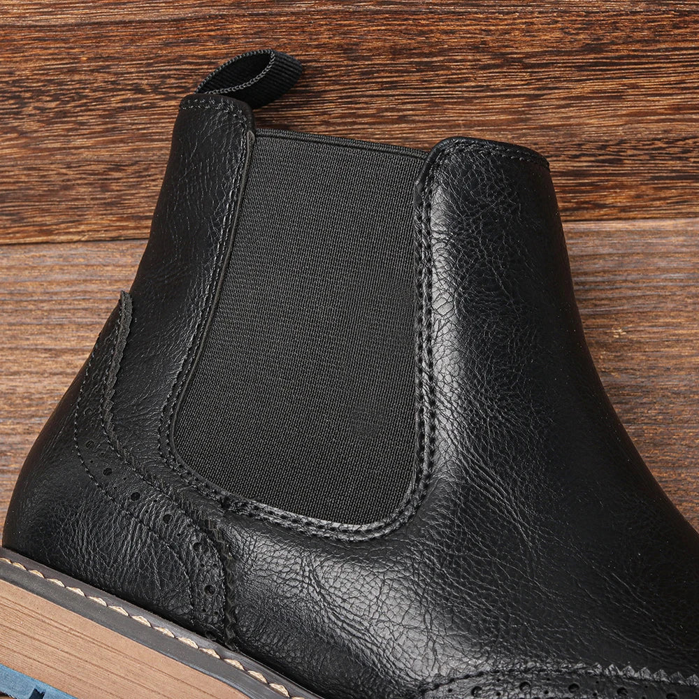 Bottines Chelsea Classiques pour Hommes 3