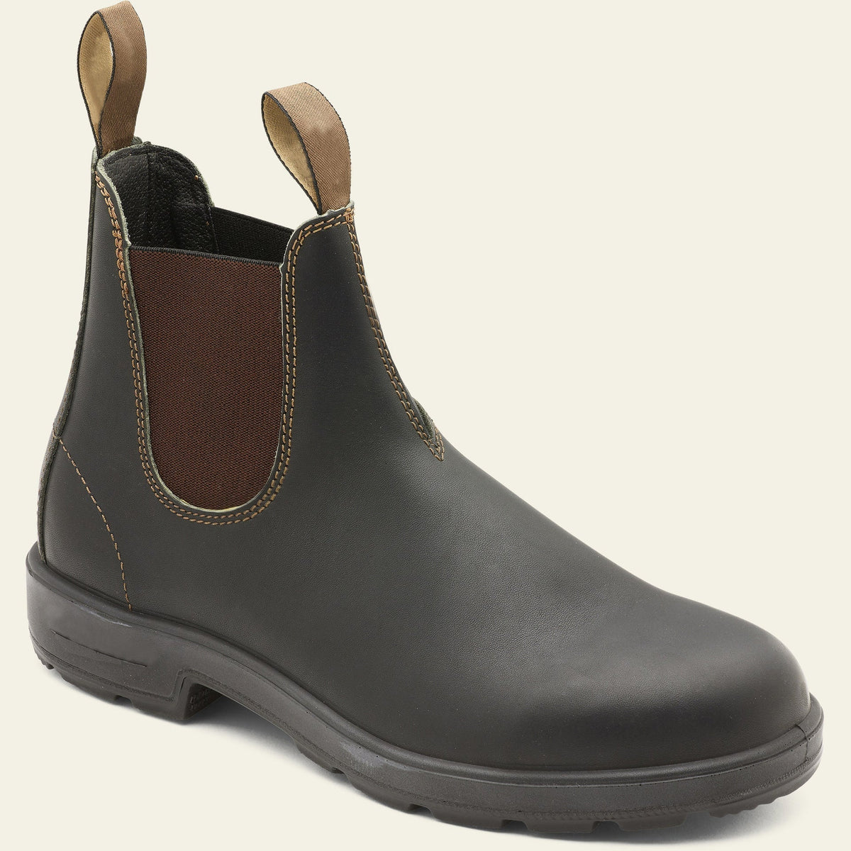 Bottines Chelsea pour hommes avec languette 4