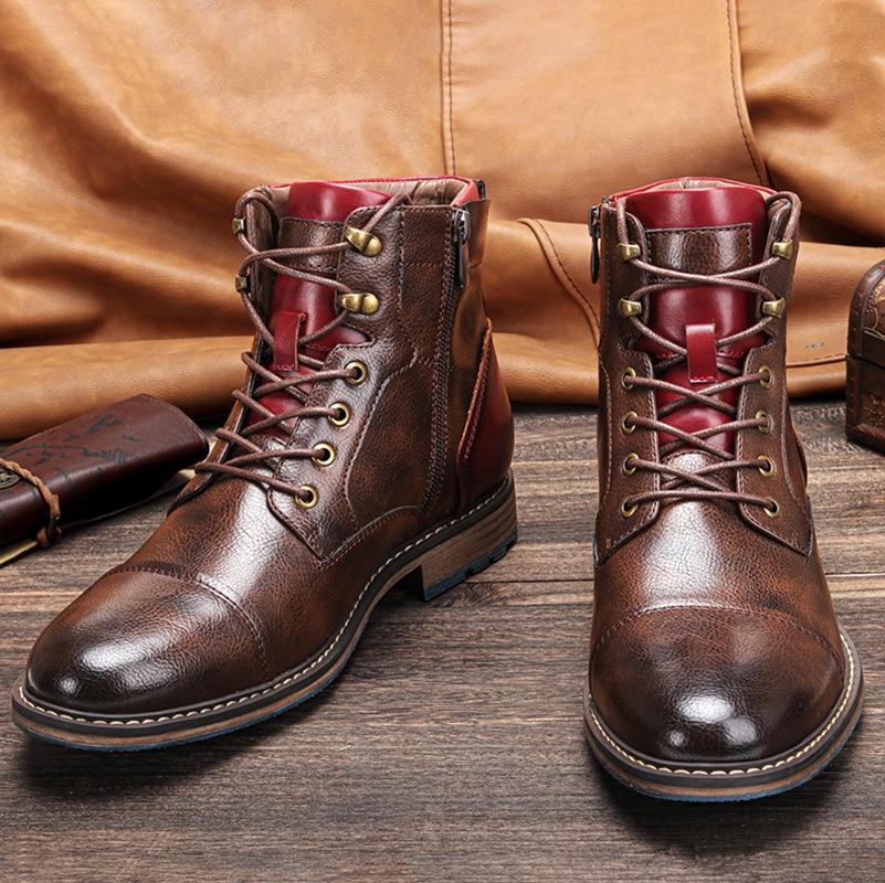 Bottines Homme à Fermeture Éclair Chic et Confortables 0