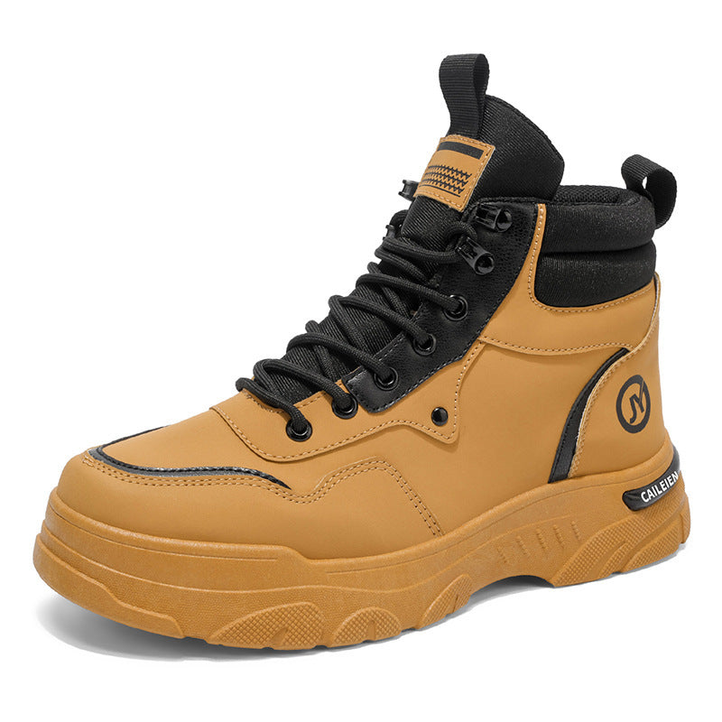 Bottines Homme à Tige Haute Modernes avec Semelle Antidérapante 5