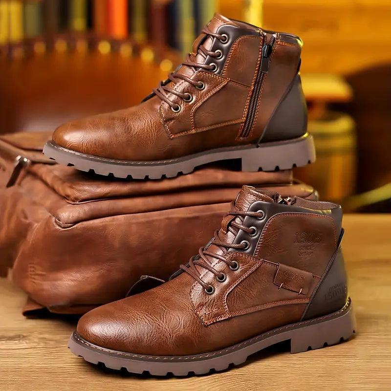 Bottines pour Homme avec Fermeture Éclair Latérale 0
