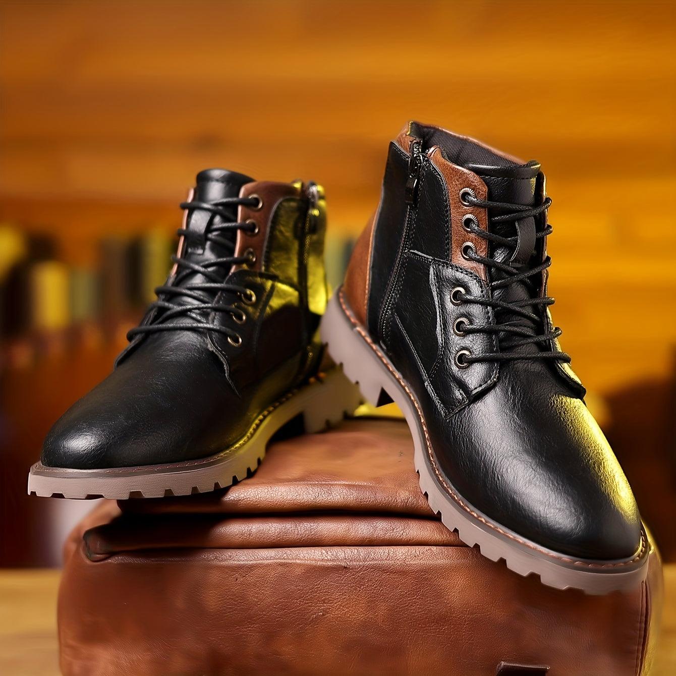 Bottines pour Homme avec Fermeture Éclair Latérale 2