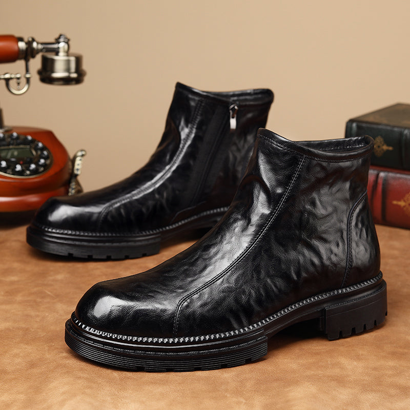 Bottines pour Hommes à Semelle Épaisse 1