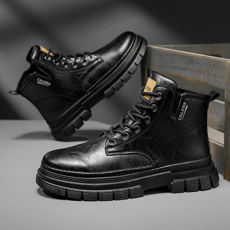 Bottines pour hommes avec semelle antidérapante 4