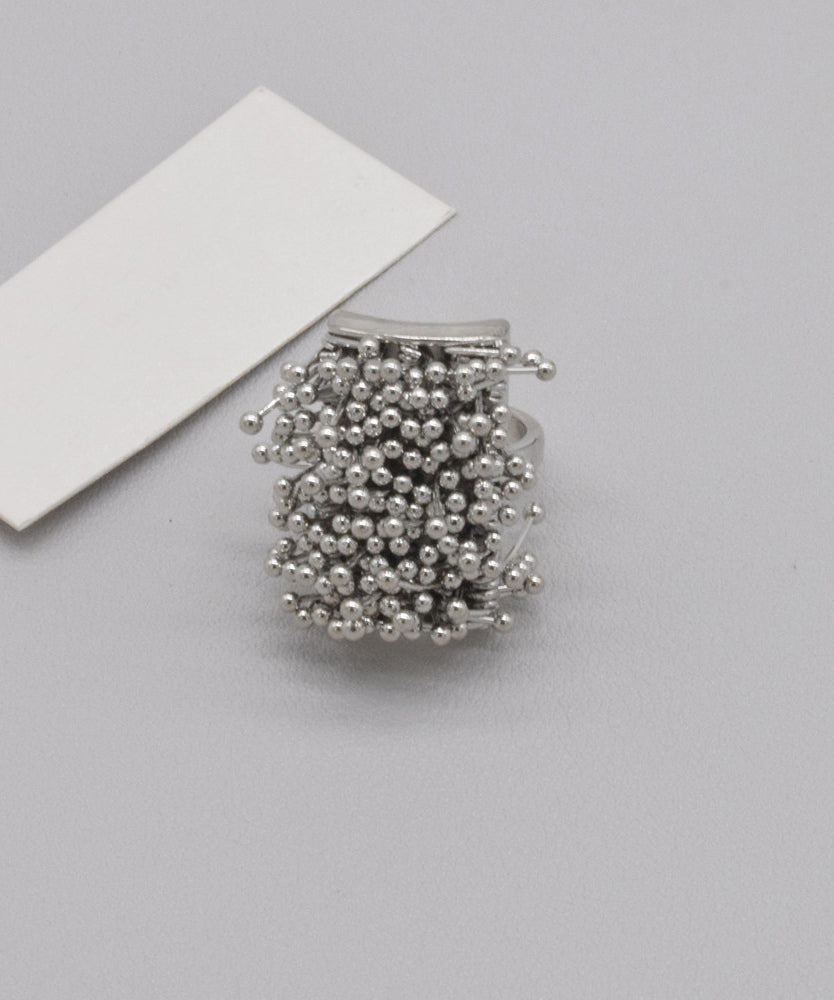 Boucles d'oreilles Femme Pompon Feu d'artifice Métallique 4