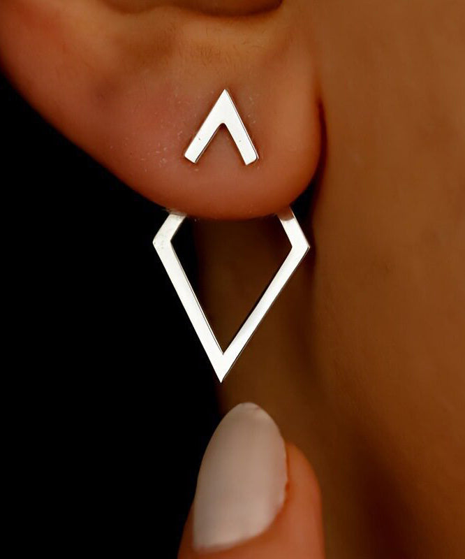 Boucles d'oreilles créoles pour femme à double couche 4