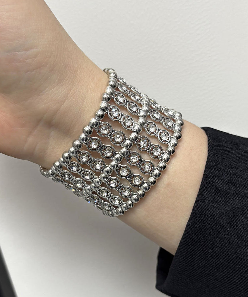 Bracelet Femme Design Évidé Moderne 2