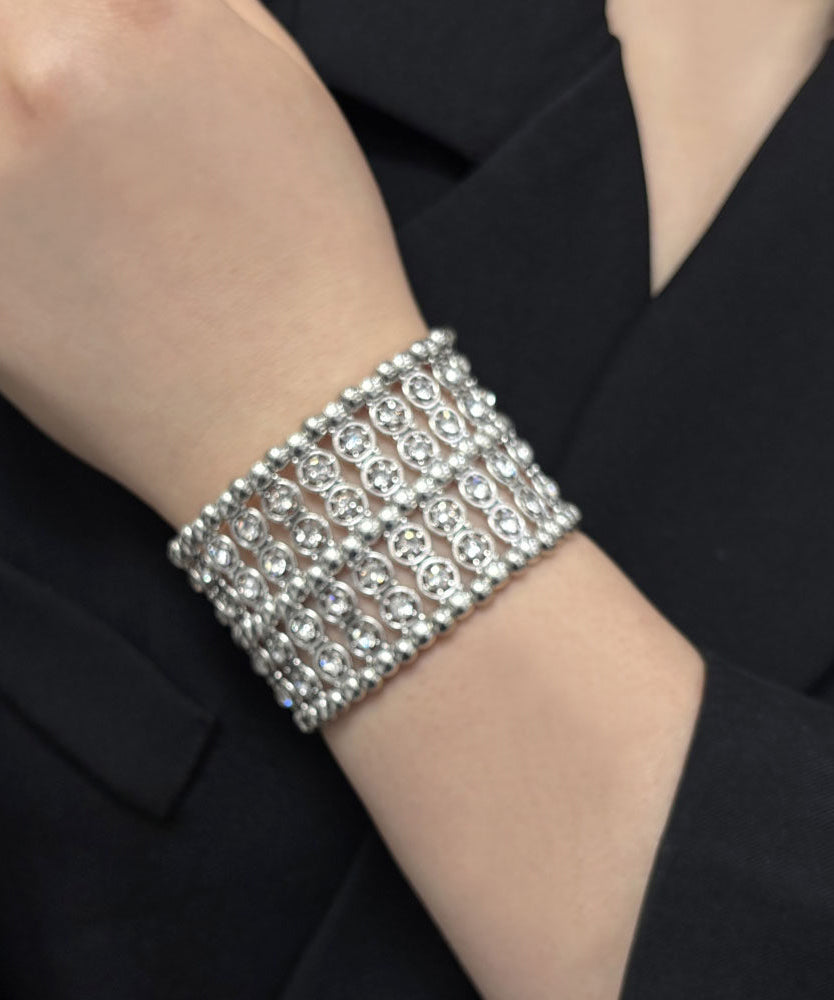 Bracelet Femme Design Évidé Moderne 4