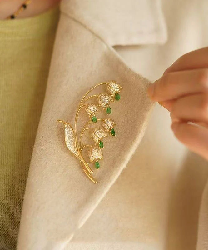 Broche Femme Style Floral Raffiné 0