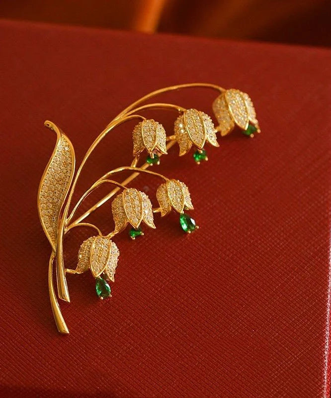 Broche Femme Style Floral Raffiné 1