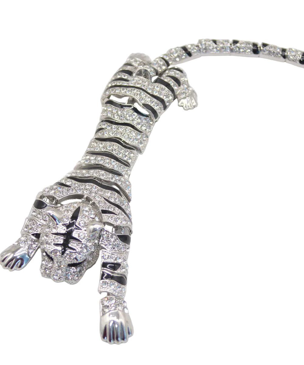 Broche Femme Tigre Oversize Design Original 2