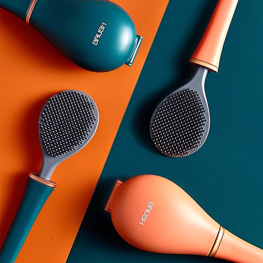 Brosse WC Silicone avec Poignée Ergonomique et Support Mural 6