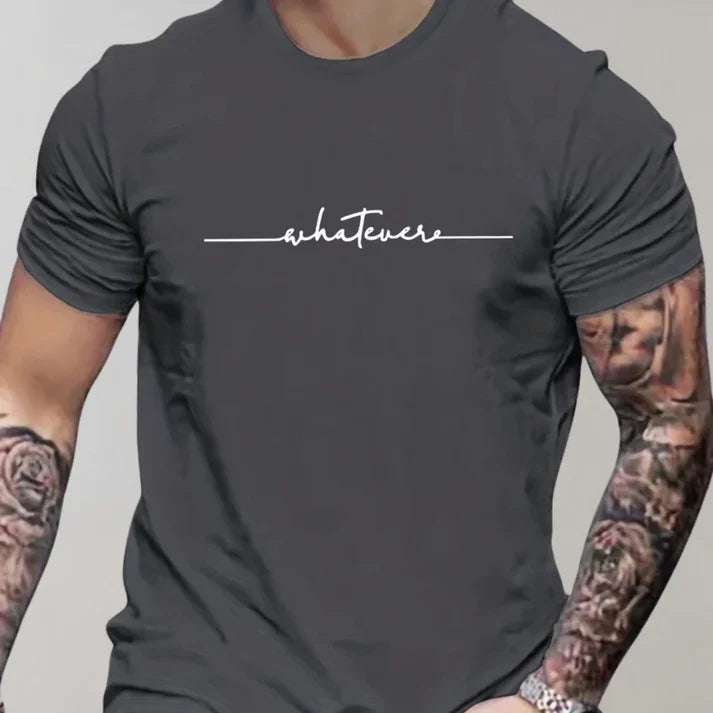 Variant image for T-shirt Homme Décontracté Col Rond 100% Coton-23