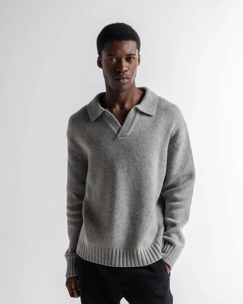 Variant image for Pull Homme Hiver Col Roulé en Fil Doux Classique-8