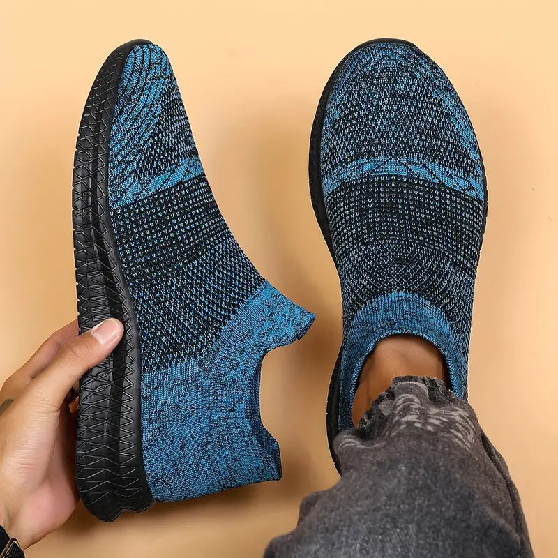 Variant image for Chaussures pour Hommes Confortables Style Chaussette Tissu Élastique-7