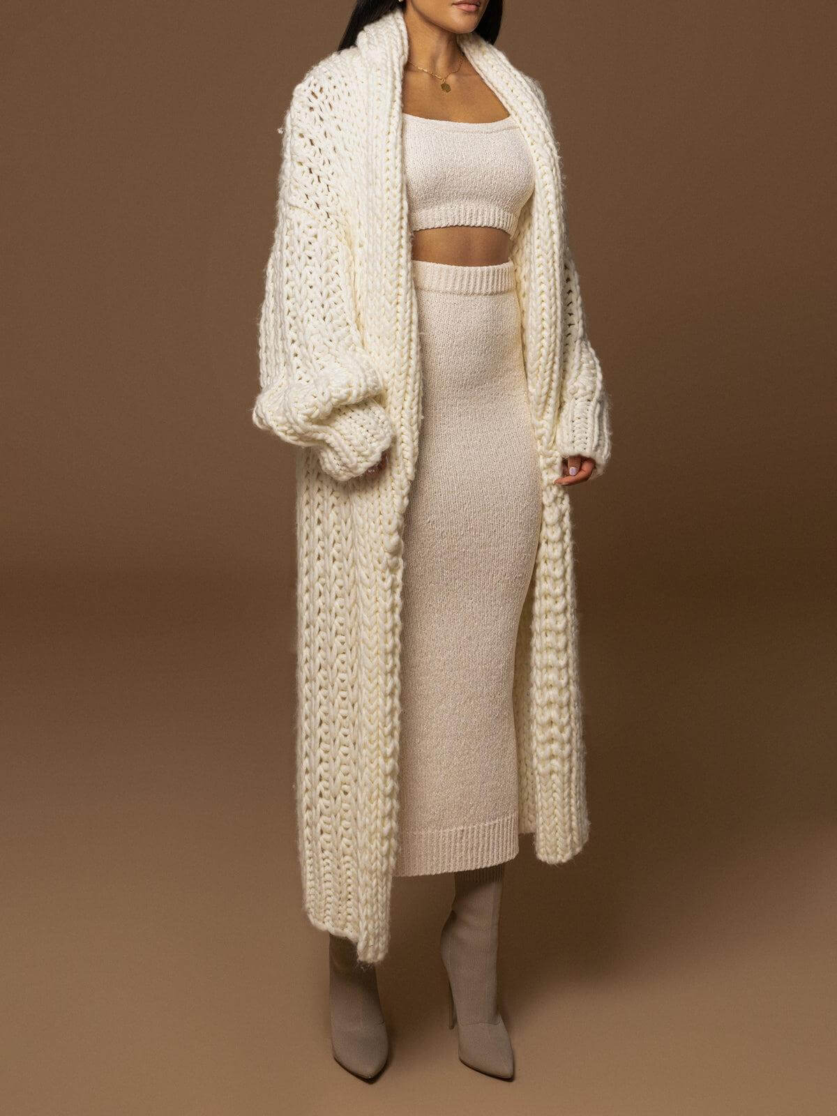 Cardigan Femme Col Châle Chic avec Manches Cloche 6