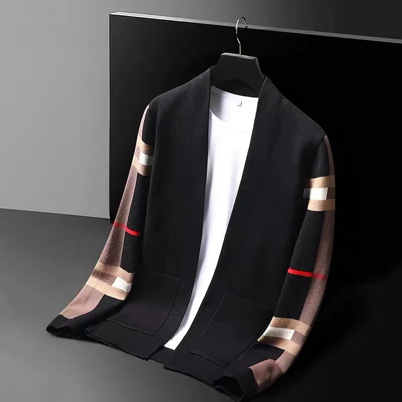 Cardigan pour Femmes à Rayures Audacieuses 3