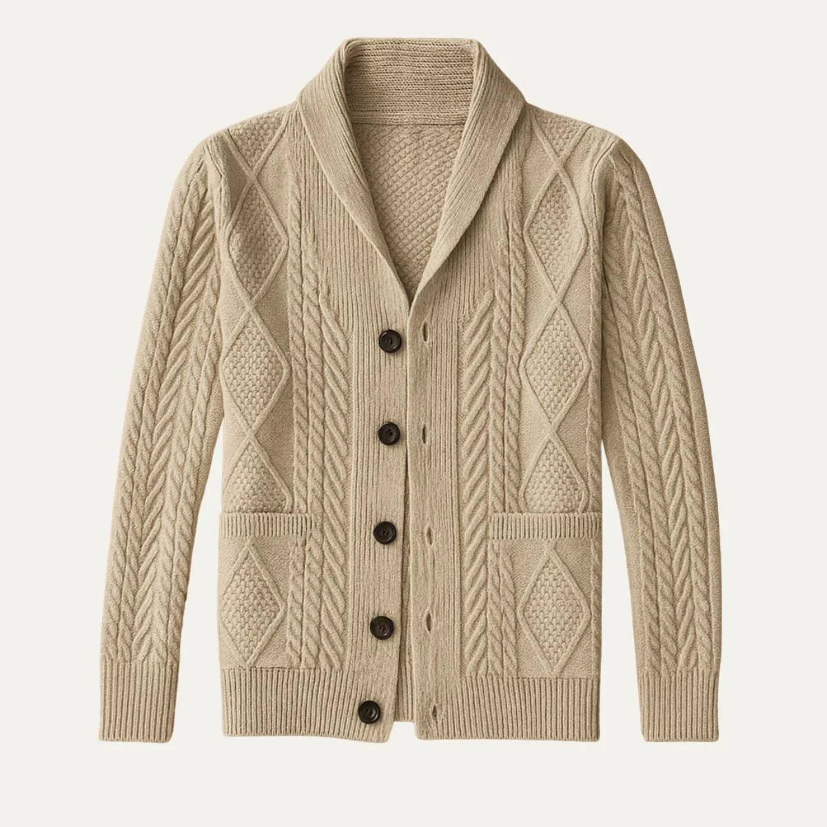 Cardigan pour Homme Décontracté 1