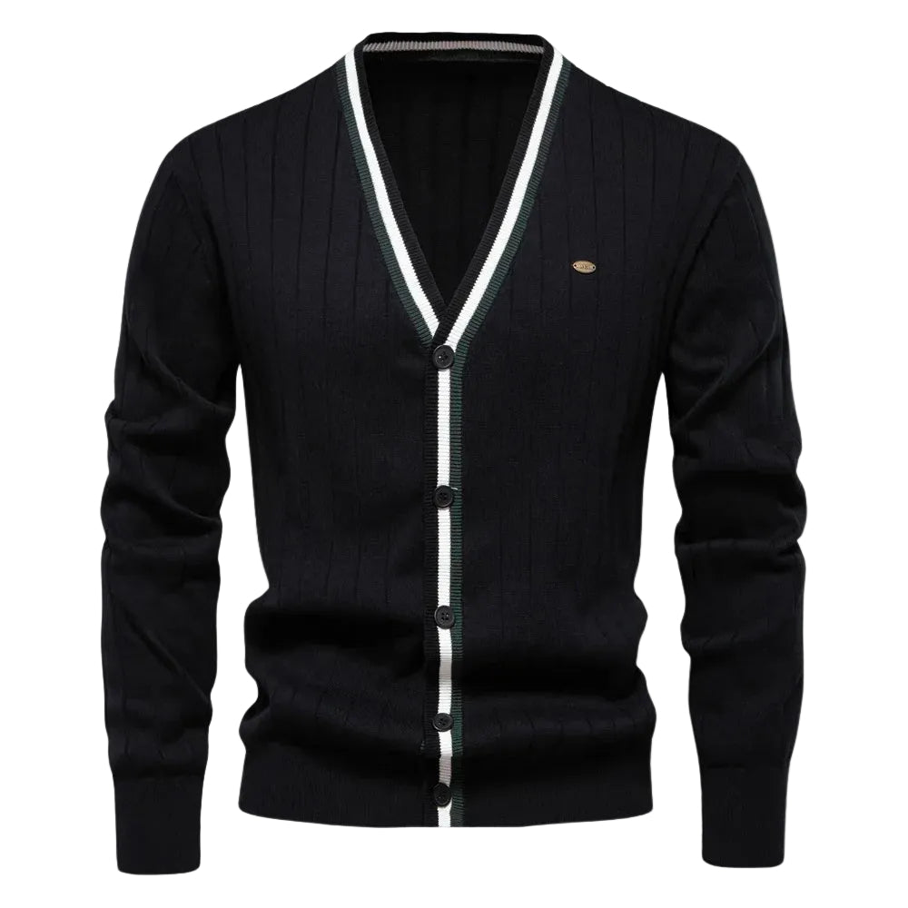 Cardigan pour Homme Style Décontracté 0