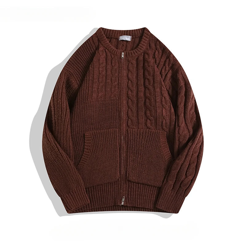 Cardigan pour Homme Style Décontracté 2