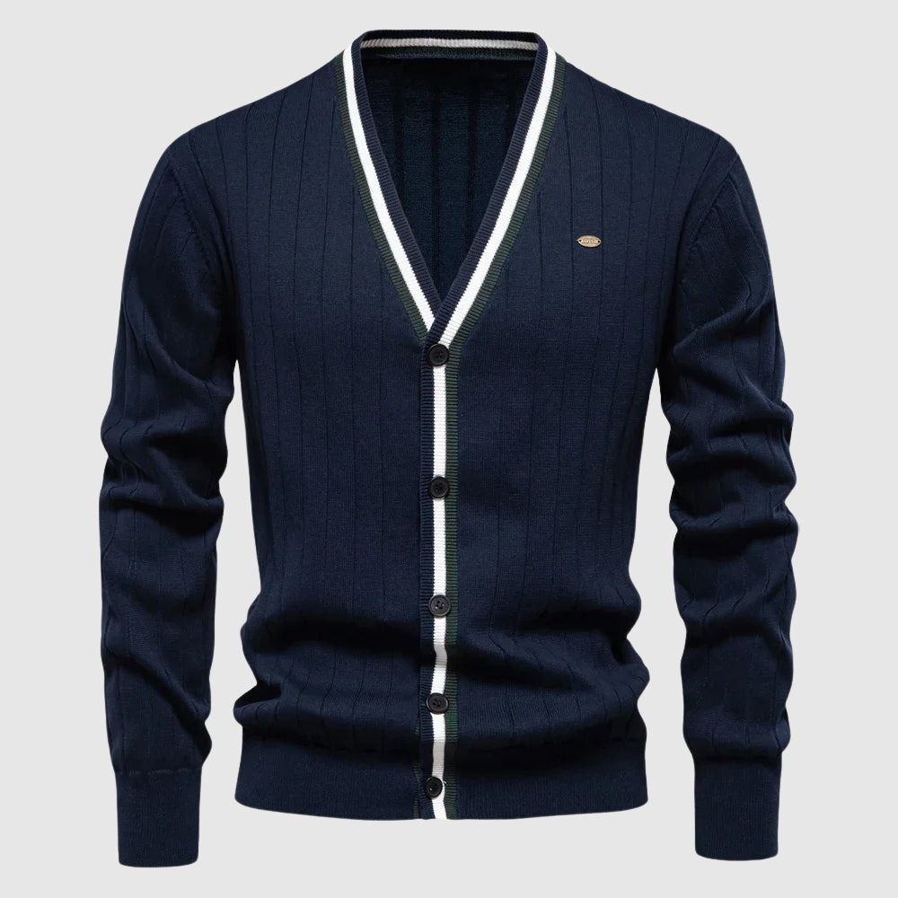 Cardigan pour Homme Style Décontracté 3