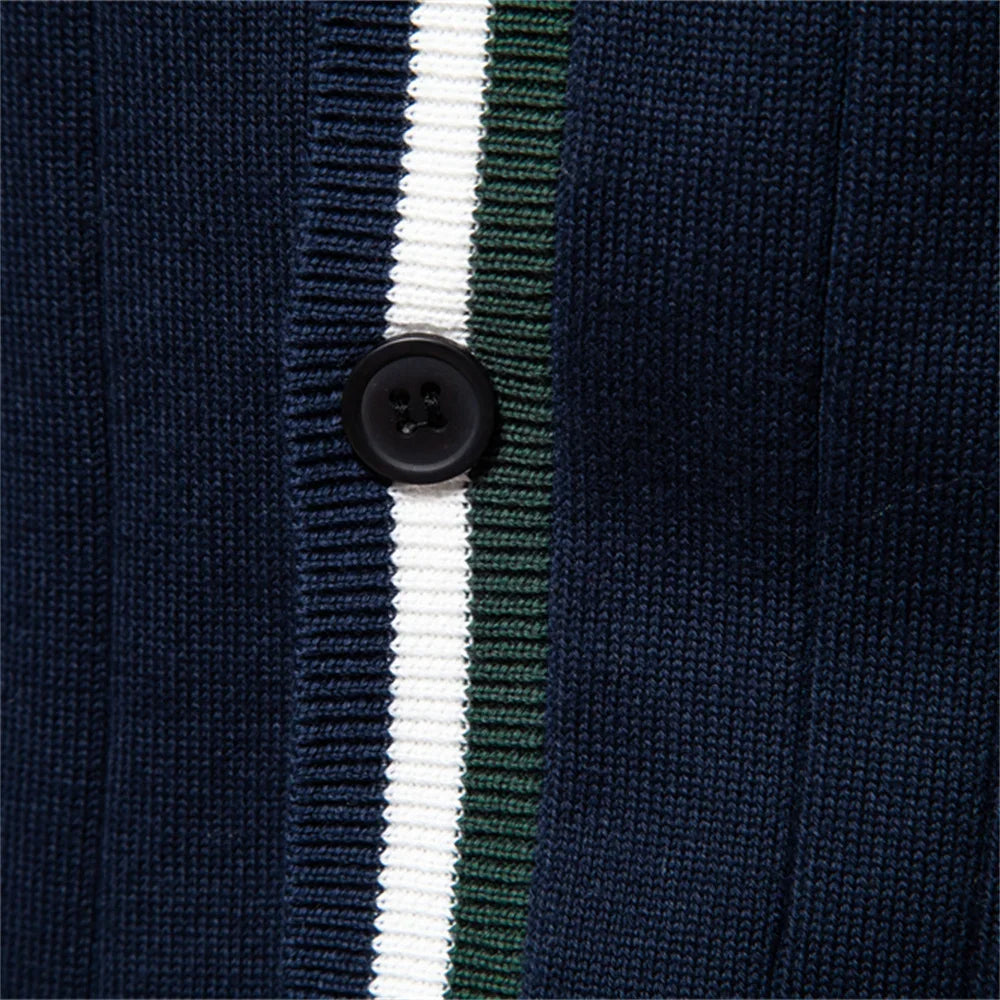 Cardigan pour Homme Style Décontracté 7