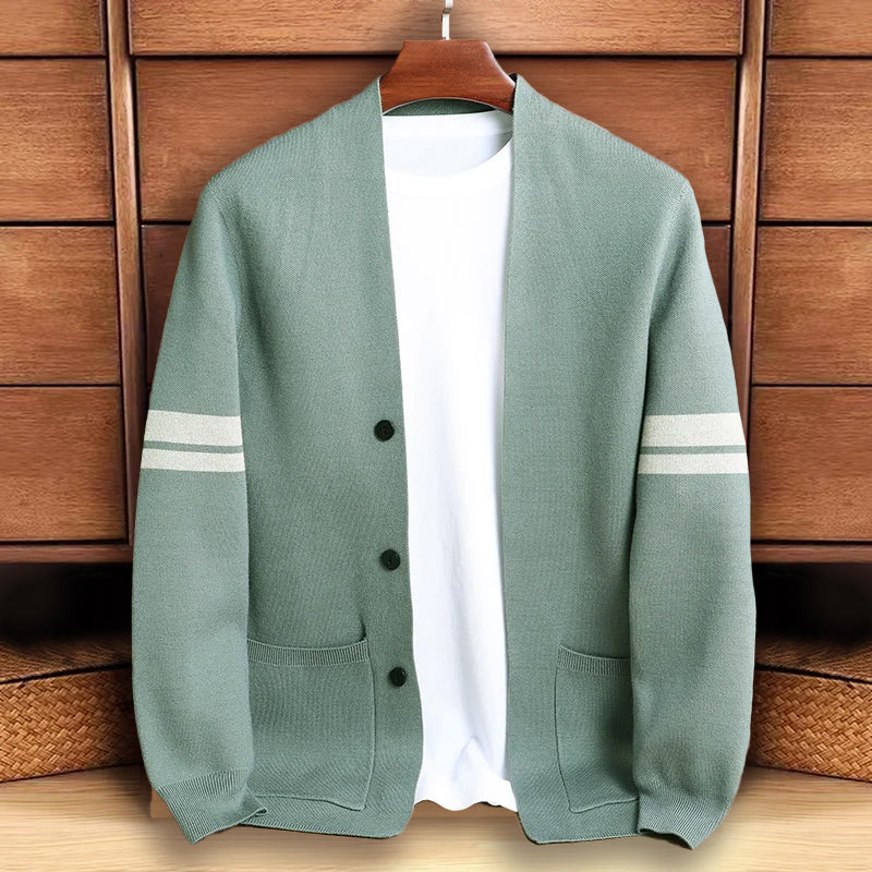 Cardigan pour Homme en Maille Moderne 0
