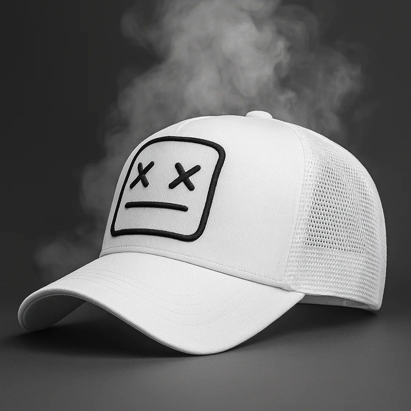 Casquette Homme Camionneur avec Patch Brodé Style Urbain 0