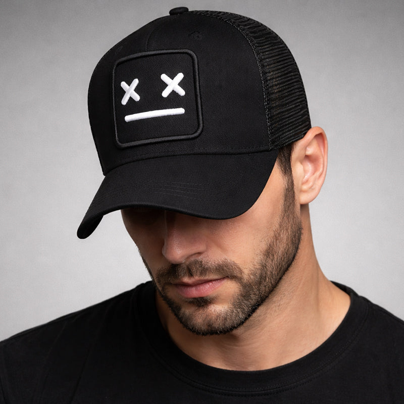Casquette Homme Camionneur avec Patch Brodé Style Urbain 4
