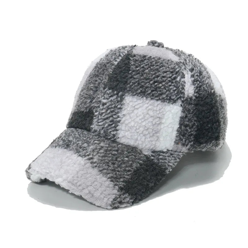 Casquette Pour Hommes Style Bûcheron À Motif À Carreaux 1