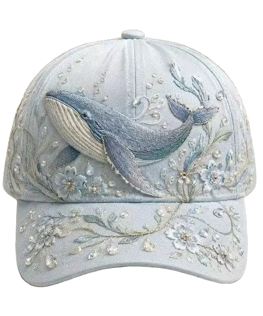 Casquette de baseball homme style imprimé 3D dauphin 0