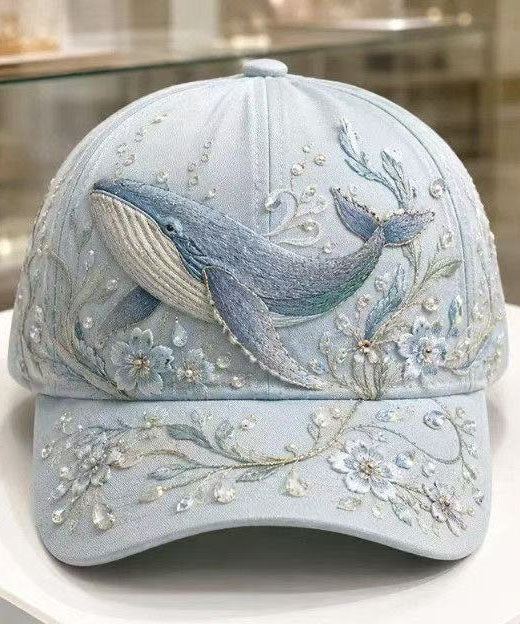 Casquette de baseball homme style imprimé 3D dauphin 4